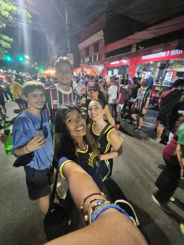 Voetbalwedstrijd Fluminense