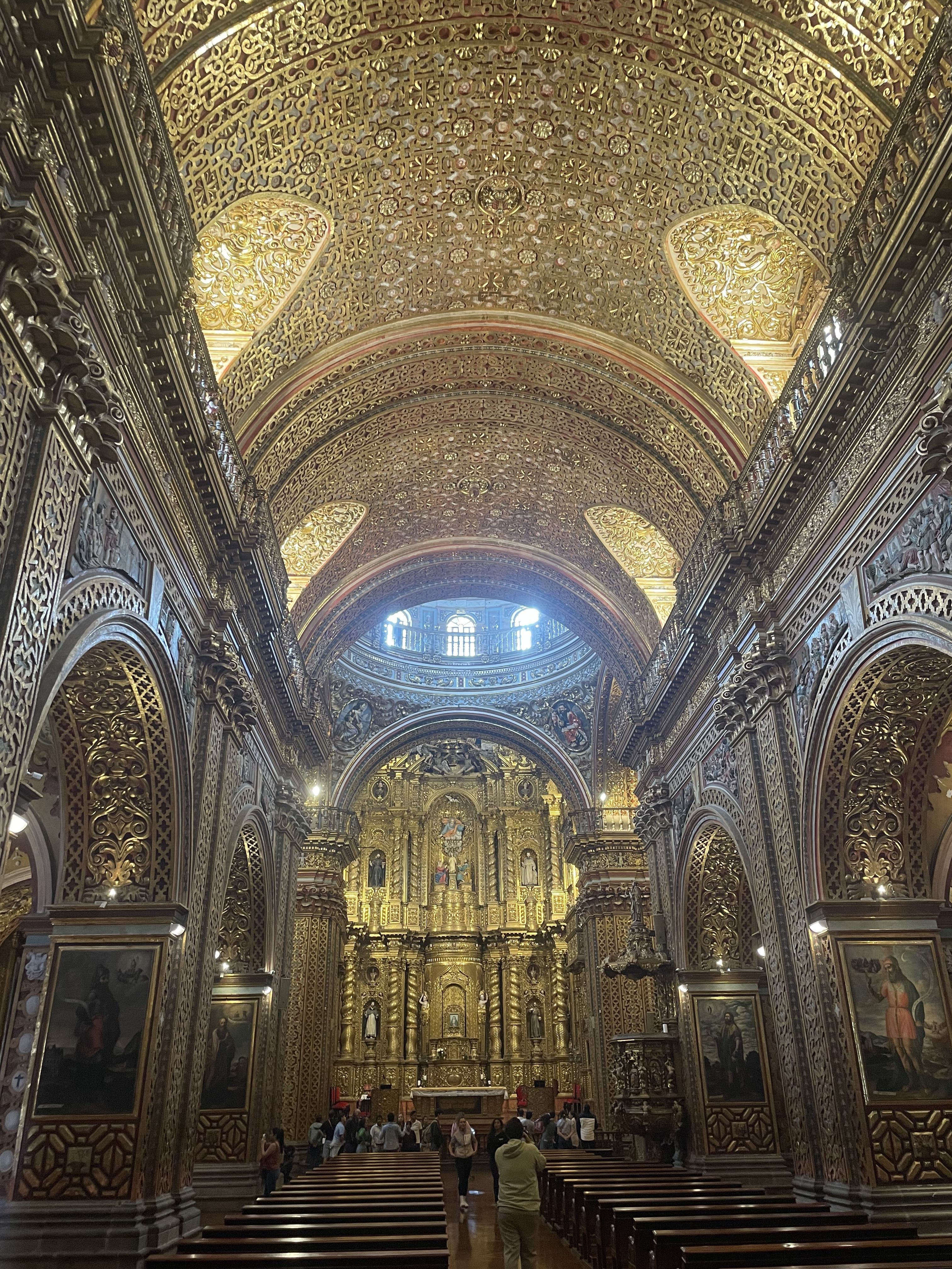 Quito Golden Church